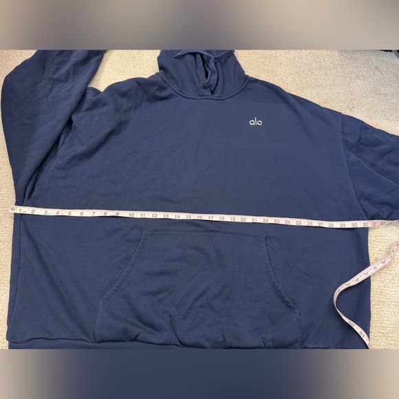 Alo Yoga Accolade Hoodie XXL in Navy - Picture 7 of 11